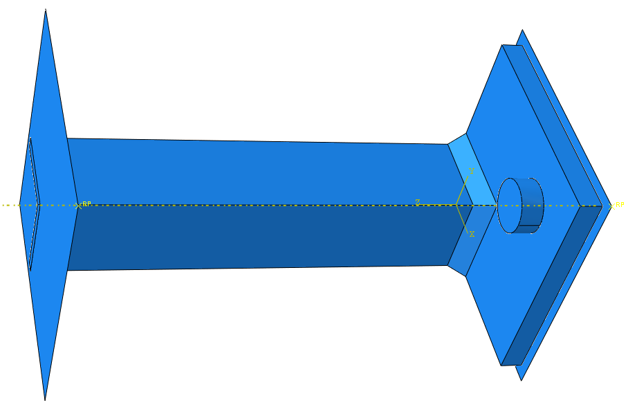 Masteroppgave 2012, NTNU Numeriske analyser Verdiene fra tabell 4.3 er presentert grafisk i figur 4.5. Figur 4.5: Materialkurve for hulprofil 4.