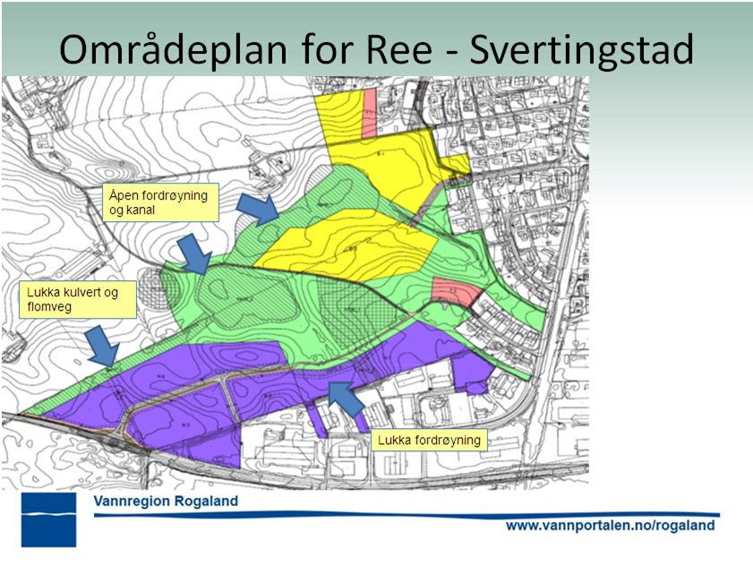 Lysarket viser områdeplan for Ree Svertingstad i Time kommune.