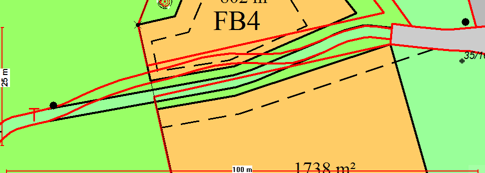 Se forslaget i kartutsnitt nedenfor (Figur 2) og plankart i vedlegg 1.