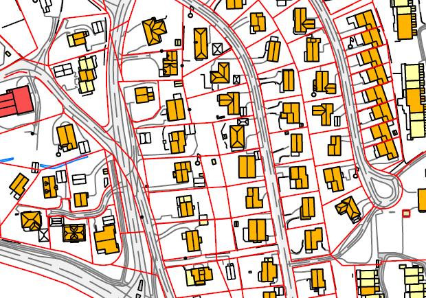 LIER KOMMUNE KARTUTSNITT Selv om kartsiden gir tilgang til både kart og opplysninger knyttet til eiendommen slik som f.eks.
