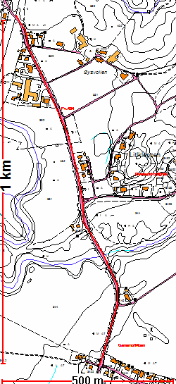 5. Vegbelysning Fv.434 fra jenbaneovergang på Øysvollen til Gansmo/Moan 6. Flytting av bussholdeplass på Øysvollen 7.