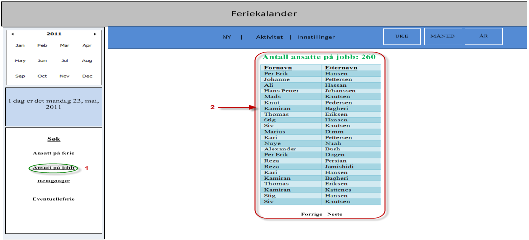 brukergrensesnitt som punktet ovenfor.