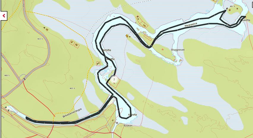 Stikkord: Valg av turområde, progresjon, sikkerhet, teknikk, ly og leir, naturopplevelser Kanotur ved Krokbua Dette er en