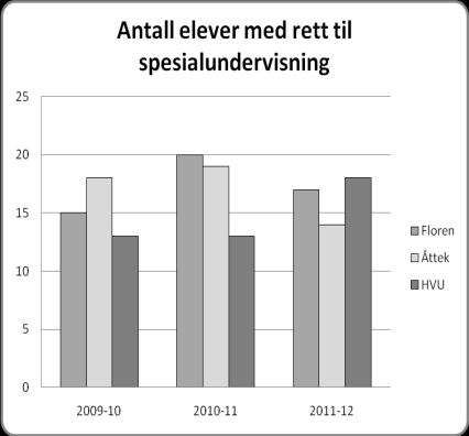 Elever som ikke har eller ikke kan få tilfredsstillende utbytte av det ordinære opplæringstilbudet har rett til et spesielt opplæringstilbud.