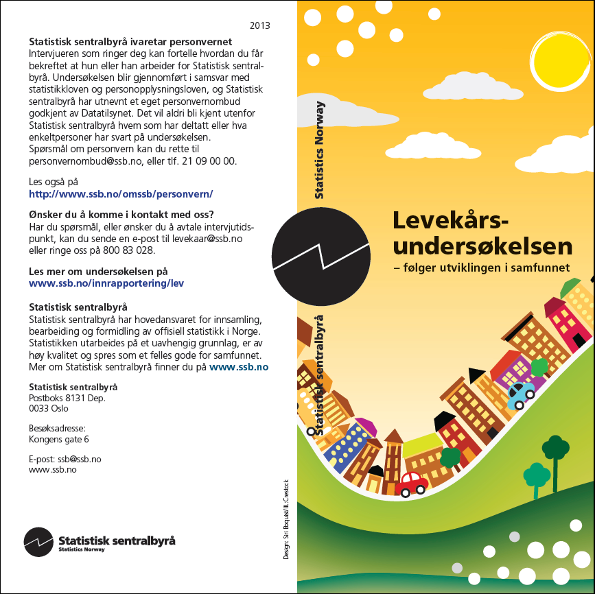 Levekårsundersøkelsen EU-SILC 2013 Notater