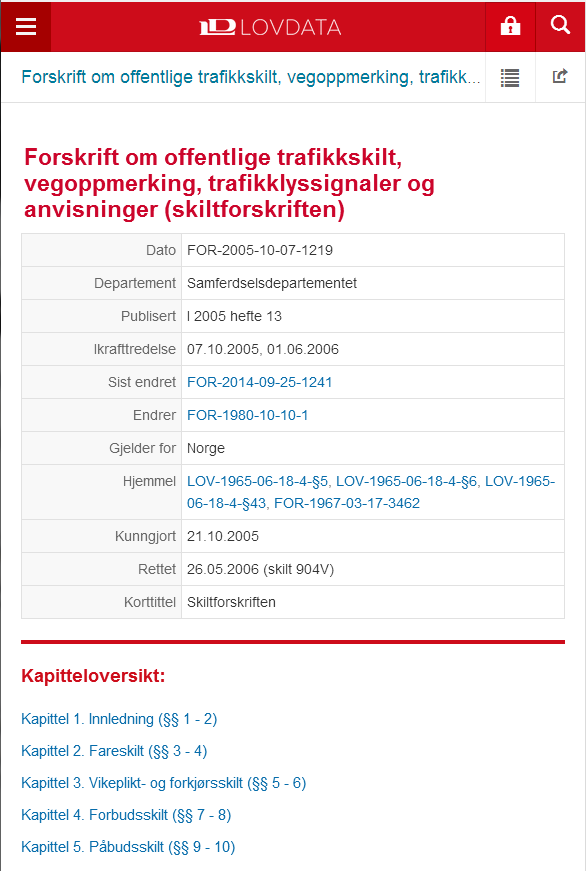 Skiltforskriften (lovdata.