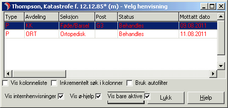 Sykehuset Østfold DIPS brukerhåndbok Operasjon Side 10 av 64 Pasienten står nå på venteliste og kan gjenfinnes via vis venteliste/venteliste.