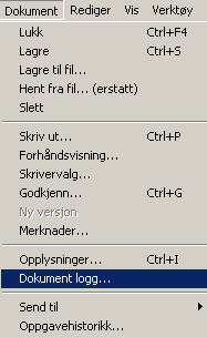Sykehuset Østfold DIPS brukerhåndbok Operasjon Side 62 av 64 Åpne ønsket versjonen (beskrevet over) Klikk Dokument i menylinjen, velg Dokument logg Oversikt over alle som har vært inne i dokumentet