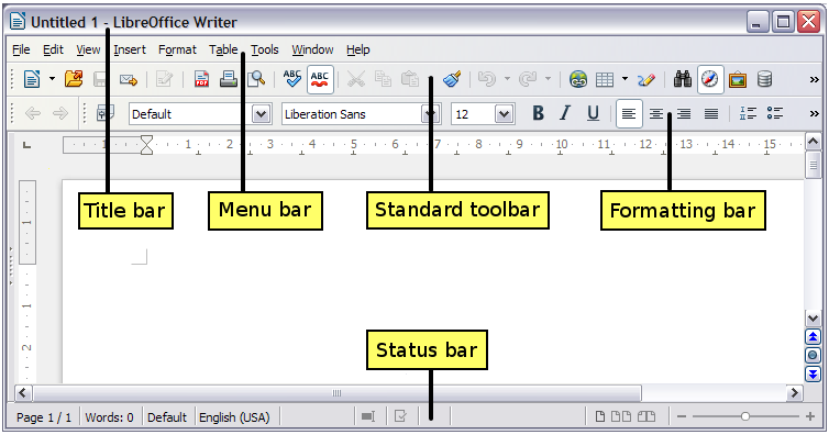 Kva er Writer? Writer er teksbehandlingskomponenten i LibreOffice.