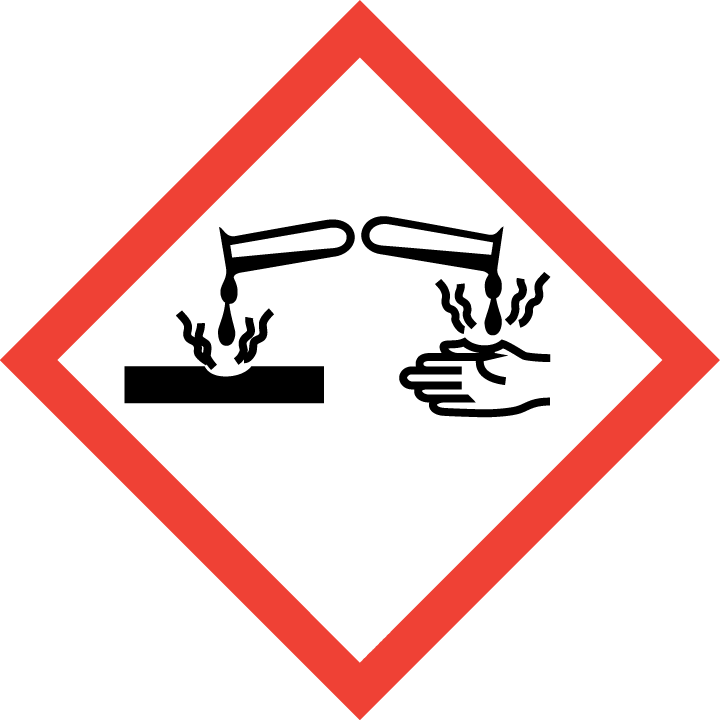 Sikkerhetsdatablad Sid. 2(8) Stoffets/blandingens farlige egenskaper: Produktet inneholder sement som blandet med vann kan virke etsende på øyne. Sementen er kromredusert. 2.2 Etikettinformasjon Farepiktogram (CLP).