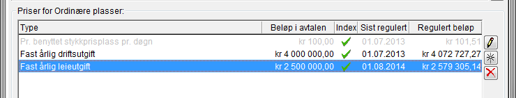 NB! Regulert dato må nå endres til 1.8.2014 da denne dato blir synlig i Sesam og det er fra 1.8. DRO/mottak skal kreve evt. etterbetaling for.