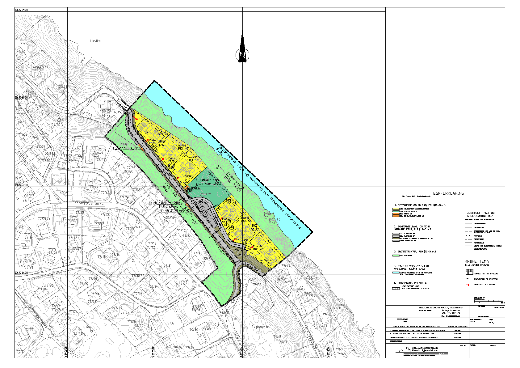 SKILDRING REGULERINGSPLAN HYLLA, AUSTMARKA Gnr 77 bnr 79 RADØY KOMMUNE