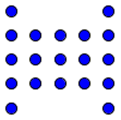 Oppgave 3 (4 poeng) F 1 F F 3 Ole lager figurer av runde perler Ovenfor ser du tre figurer, F 1, F og F 3 a) Følg samme mønster, og tegn figuren F 4 b) Sett opp en modell som viser hvor