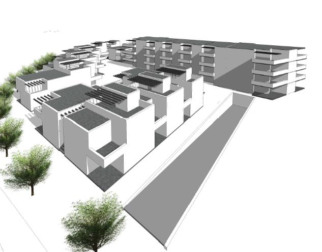 4.3. Situasjonsplan med beregningspunkt 4.4. Inngangsverdier for støykilder - vegtrafikktall Tabellen nedenfor viser inngangsverdiene for vegtrafikk i støyberegningen.