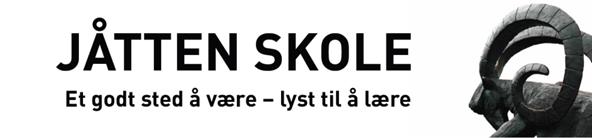 Jåtten skole, Driftsstyret SAK NR. 35/14 SAK FORSLAG TIL VEDTAK Referat Referat fra møtet 02.062014 godkjennes. Driftsstyrets leder og rektor underskriver protokollen. Vedlegg: Referat fra møtet 02.