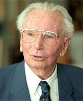 En psykolog Viktor Frankl (1905-1997) The