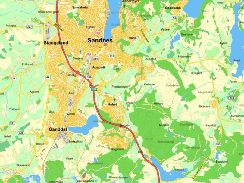 Mobilitetsplan/Trafikkvurdering Åsedalen boligpark, plan 2013 114 Side 3 3 Dagens