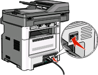 Koble til et trådløst nettverk med Macintosh Installere en skriver i et trådløst nettverk (Macintosh) Før du installerer skriveren i et trådløst nettverk, må du kontrollere følgende: Et trådløst