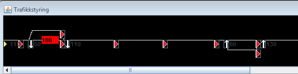 TogFrame DMIFrame 1 1 1 TogKontroll 1 ErtmsSystem ErtmsPunktSet Tog 1 1 1 1 void legginnertmspunkt( ArraList<ErtmsPunkt> liste) 1 void legginnertmspunkt( ArraList<ErtmsPunkt> liste) SNodeTog