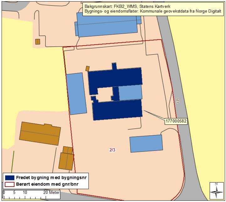 Forskrift om fredning av Statens kulturhistoriske eiendommer VIK FENGSEL Kommune: 1417/Vik Gnr/bnr: 2/3 AskeladdenID: 174923 Referanse til landsverneplan: Omfang fredning Byggnavn Oppført