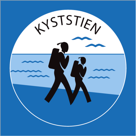 Kyststilogoen Kyststien merkes med egen logo/symbol: Logo kan fås fra OF, eller