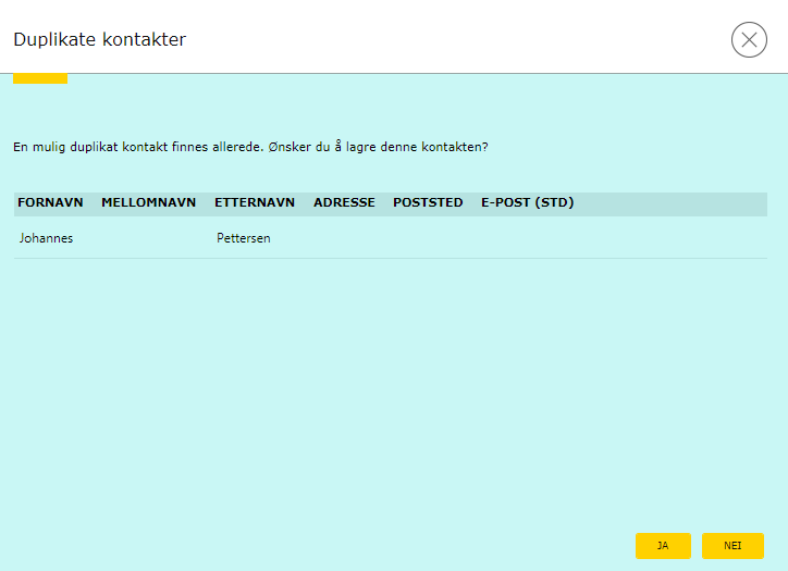 1. KONTAKT OG GRUPPEMODULEN 1.1. REDIGERE KONTAKTER I TABELLEN I kontakt og gruppemodulen kan du i den nye versjonen av Medarbeideren redigere kontakter direkte i kontaktlisten.