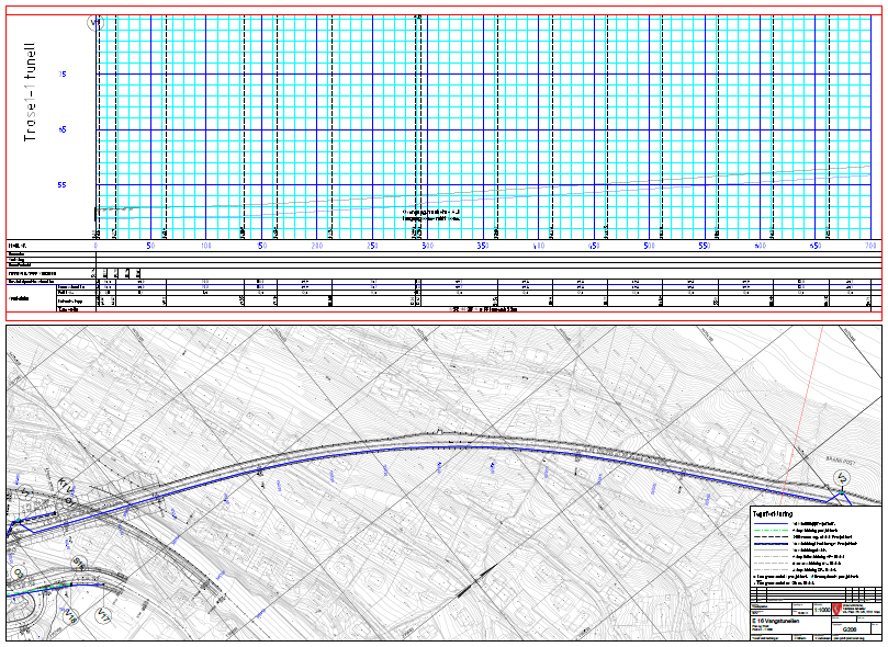 Byggetrinn 3. E16 Vangstunellen.