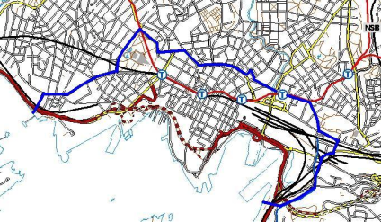 10 1 Bakgrunn Det er utarbeidet en rekke planer og ulike politiske vedtak som omhandler tiltak for kollektivtrafikken i sentrum. Noen av planene er delvis motstridende.