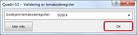 4b. Dersom veglinjen din ligger i en terrengmodell fra Novapoint 18.30 så velger du menyen Sett inn og Import. Denne dialogen kommer opp: Velg filformat QuadriG1 og filen 1830.