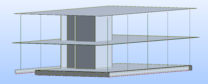 Som vi kan se har geometrien kommet med som den skal. Vi kan også se at vi får med riktig betegnelse på både modell og element.