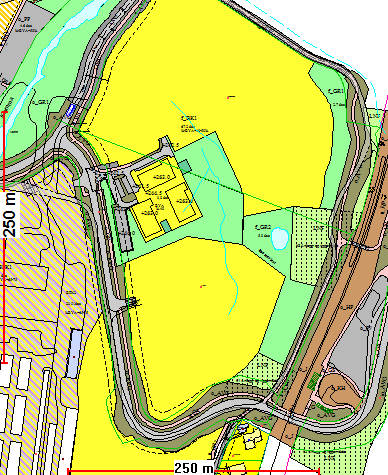 1.3.1 Områdereguleringsplanen for Harestua sentrum Nedenfor refereres utdrag fra planbestemmelsene for den del av områdereguleringsplanen som planforslaget omfattes av: Planforslaget ligger med