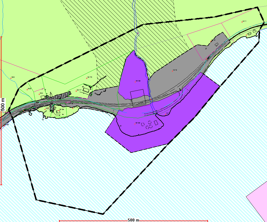 Figur 2-2 Forvarslet planavgrensing. 2.2 Kåfjord Kåfjord er ei bygd og en grunnkrets ved Kåfjorden i Alta kommune. Grunnkretsen har 149 innbyggere (2012).