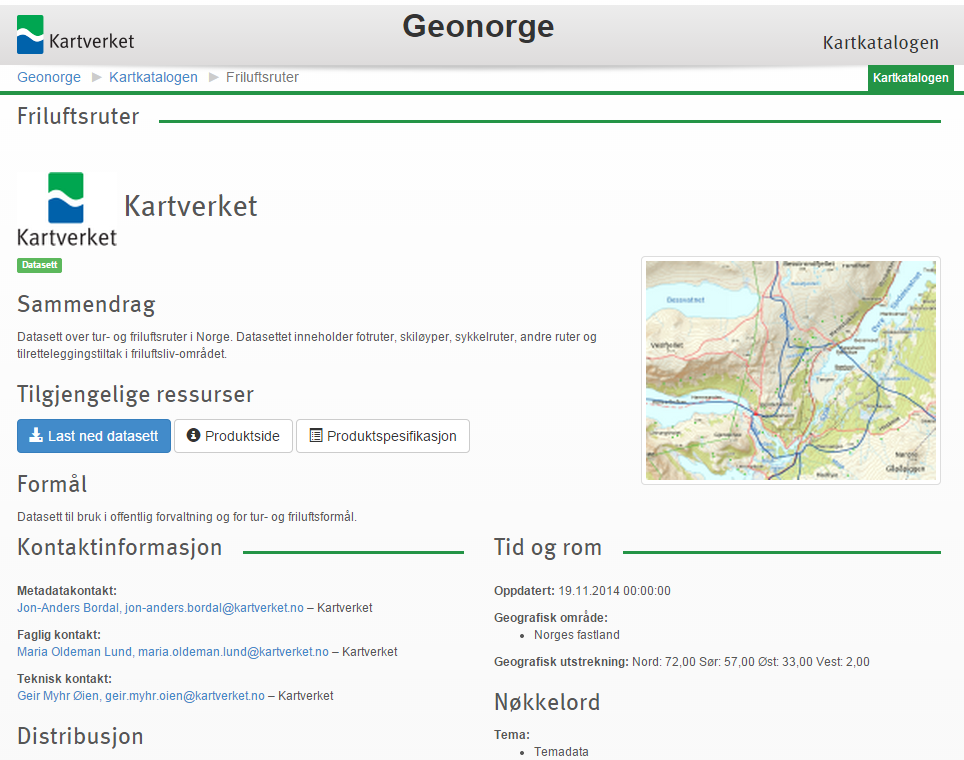 Ny kartkatalog gir bedre oversikt over tilbudte kartdata i