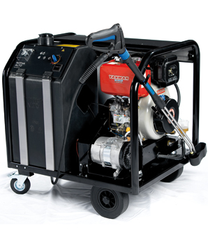 Heavy-duty bensin- og dieseldrevne varmtvannsvaskere Kraftige og robuste varmtvannsvaskere som gjør deg uavhengig av strøm.
