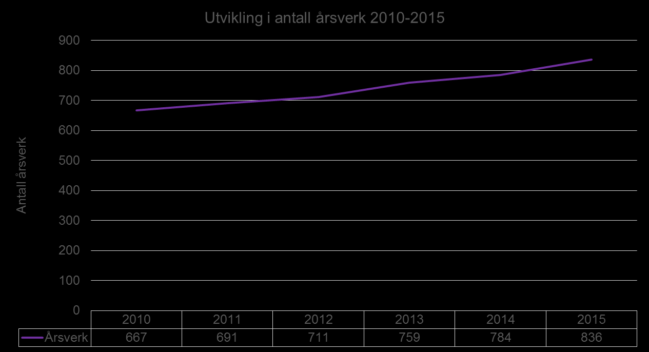 Høgskolen hadde i 2015 et negativt driftsresultat på 14,1 mill. kr, mens resultatet i 2014 var et negativt resultat på 203,2 mill. kr. Korrigert for utstyrsbevilgningen har høgskolen et positivt resultat på om lag 33 mill.