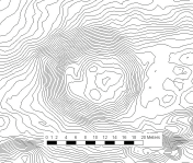 Primitivetider 2011 13. årgang Figur 12. FLS brukt til korrigering av geometrien til tidligere registrerte kulturminner. Nål = stedfesting i Askeladden. Sirkel = faktisk plassering.