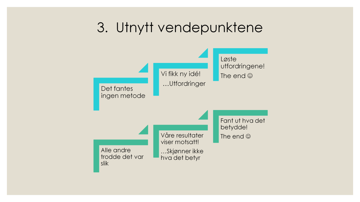 De fleste fortellinger drives av vendepunkter. I BBCs naturdokumentarer utnytter de dette maksimalt.