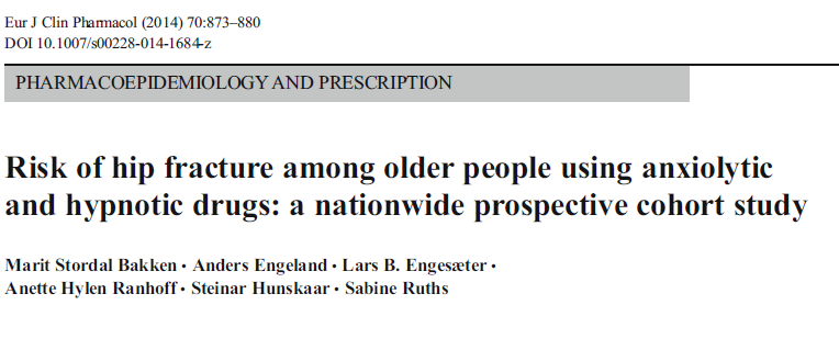 Folkeregisteret; alle personer født før 1940-900000 pers Reseptregisterdata 2005-2010 Hoftebruddsregisteret hoftebrudd 2004-2010; 40000 (4,4%) Hovedfunn; 40% økning i brudd i gruppen