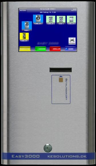 Easy 600/3000/4000 Kom godt i gang - beboer Side 2/12 1. Innledning og bruk av systemet For å kjøpe på betalingssystemet benyttes enten et chipkort eller en Tag (en liten brikke).