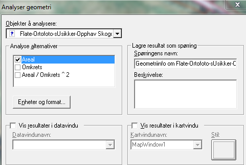 8.3. Lage egenskapsspørringer Tegnforklaringa for AR5 viser noen viktige egenskaper som vil være nyttig under ajourføringa.