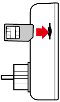 Kapittel 2 Quick start 2.1 Montering av SIM kort og temperatursensor Slå av kontakten og ta den ut av veggstøpsel. Noter det 20-sifrede tallet som står med liten skrift på SIM-kortet.