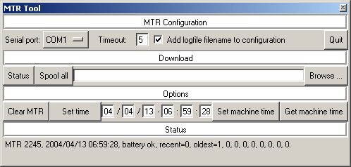 2 Før løpet 1. MTR bør tømmes ved hjelp av [MTR] slik at nedlasting går hurtigere. I tillegg bør tid og dato på selve MTR en være korrekt, særlig viktig når det brukes loggfiler fra flere MTR.