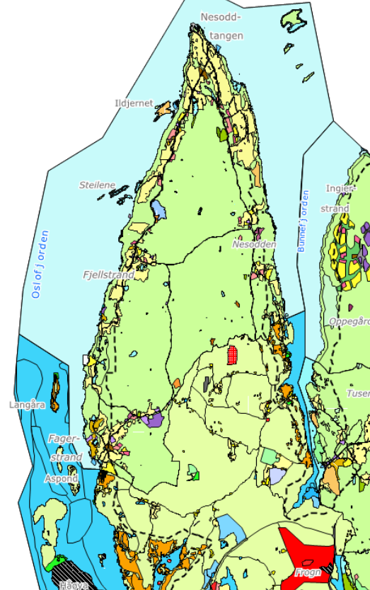 Kommuneplanen innehar strenge retningslinjer for Nesoddmarka.