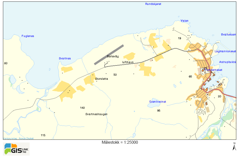 Side: 5 av 24 1. BAKGRUNN Berlevåg lufthavn må oppfylle kravene som luftfartsmyndighetene har fastsatt for flytrafikk med aktuelle flytyper på det regionale nettet i Norge.