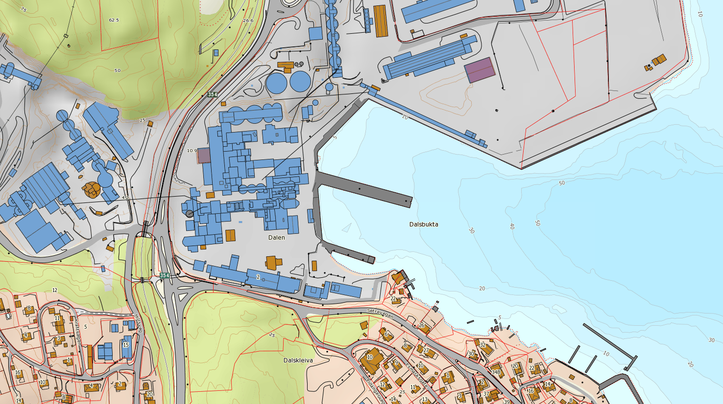 Delutredning: Nautisk sikkerhet Områdereguleringsplan med utredning 1.5.