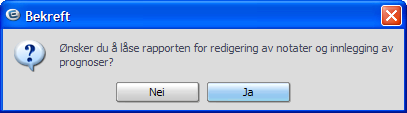 Type henspeiler på om dette er en privat rapport eller en fellesrapport eller en temporær rapport Arkiv- viser om rapporten er arkivert eller ikke Låst - viser om rapporten er låst for redigering