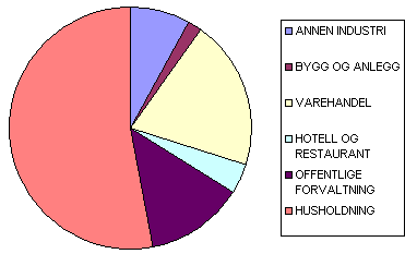 Energiutredning 2009 Hammerfest Kommune 16 7 Dagens energisystem og sammensetning: Elektrisk energi 79 % Fossile produkter 19 % Annet 2 % 7.