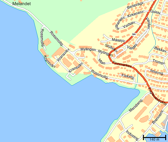 Energiutredning 2009 Hammerfest Kommune 8 5.4 Områder som kan benytte seg av alternative energikilder 5.4.1 Rossmolla-Melandet Behovskartlegging Oppdrett av fisk, smolt eller skjell.