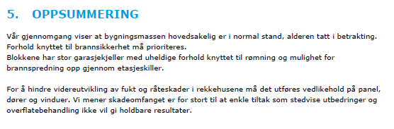Tilstandsanalyse tverrfaglig Rambøll, tilstandsanalyse 07.02.