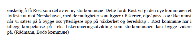 Fra Bodø som ser det som strategisk Til Haugesund som ser det som - Lite ønskelig å få